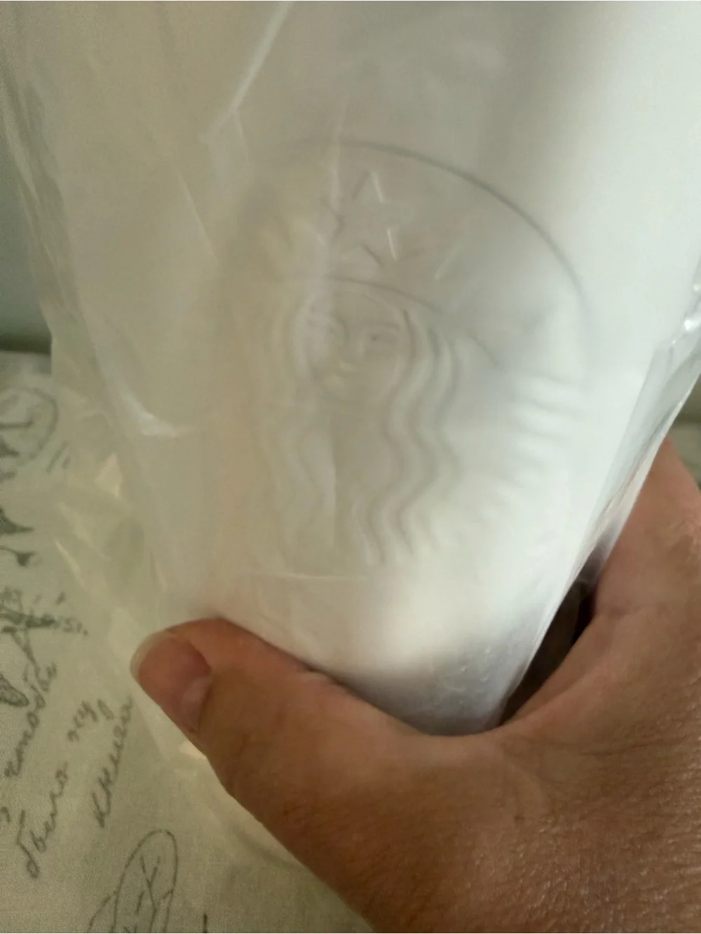 Starbucks White Stainless Steel Cold Cup - 24oz - Picture 4 of 4